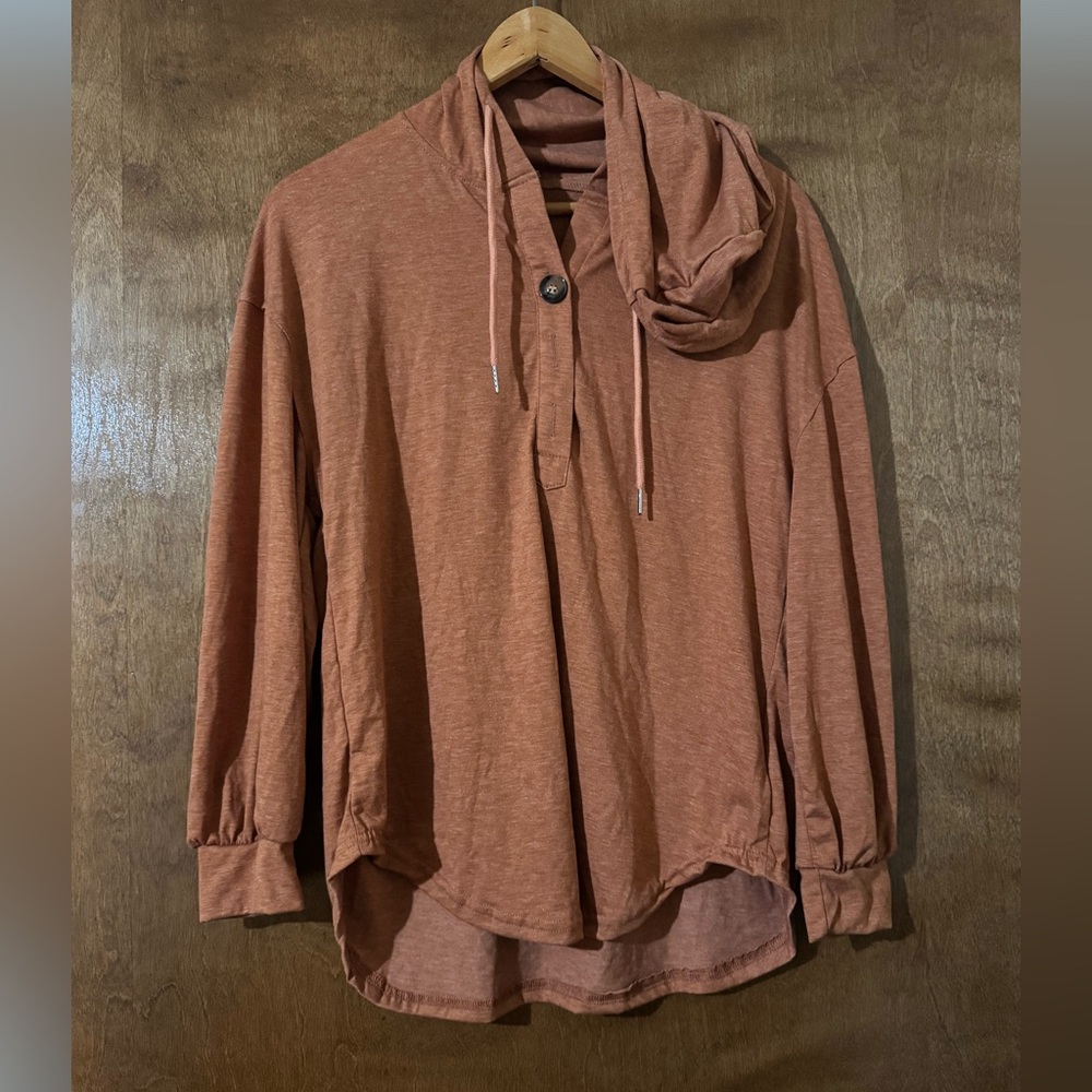 Women's Rust Hoodie Sweatshirt